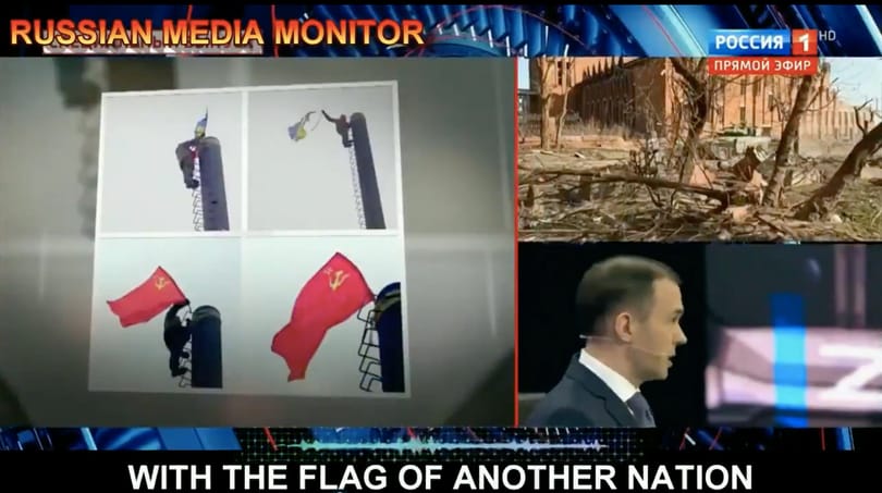 Az orosz állami tévében arról beszéltek, hogy a szovjet zászló alatt egyesíthetik az egykori Szovjetuniót