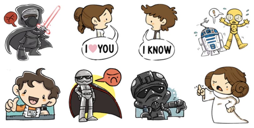 Star Wars-matricák jöttek a Facebookra, már telepítheti is őket