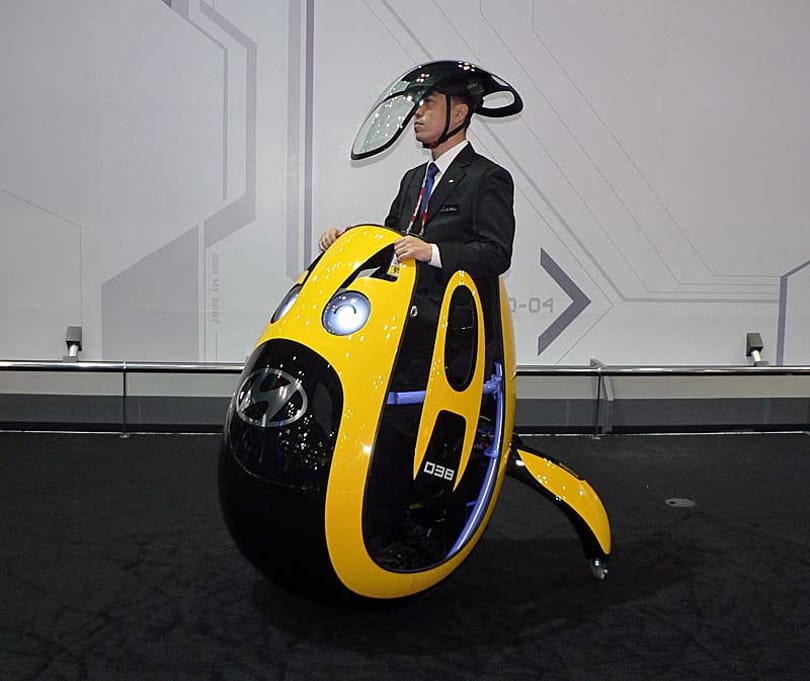 A motoros tojás a Hyundai új ötlete