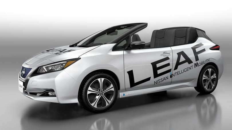 Már kabrió változat is van a Nissan Leafből