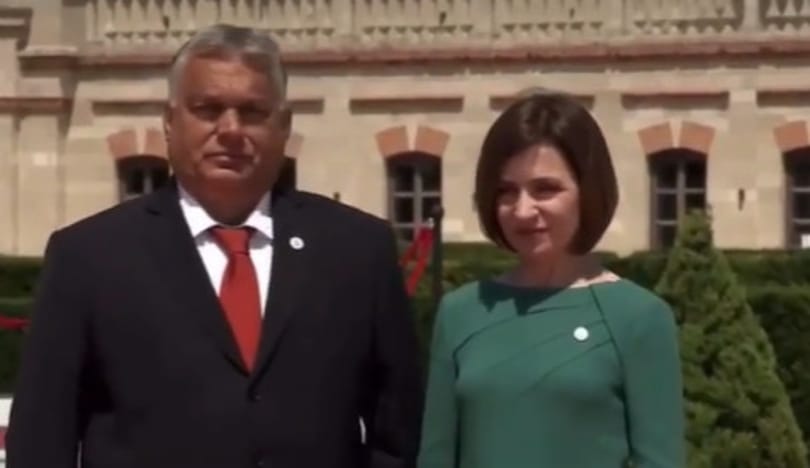 Orbán Viktor felsült a moldovai elnöknél