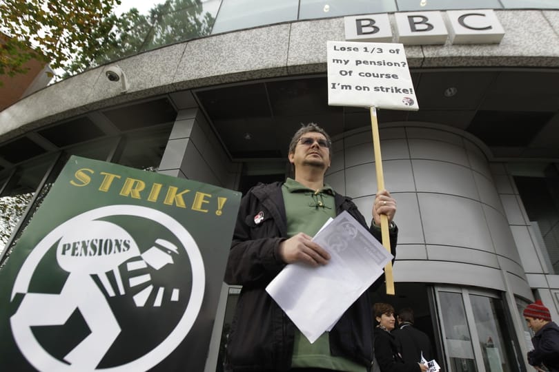 Megint sztrájkolnak a BBC-nél