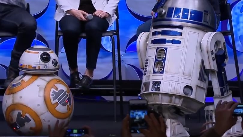 Videó: Élőben is bemutatkozott a Star Wars híres 