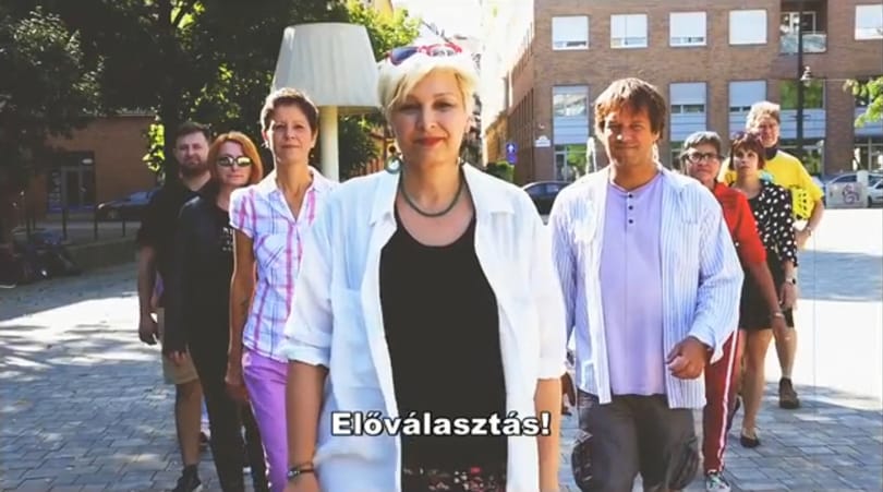 Táncikálós rapszámmal kampányol a VIII. kerületben Csordás Anett
