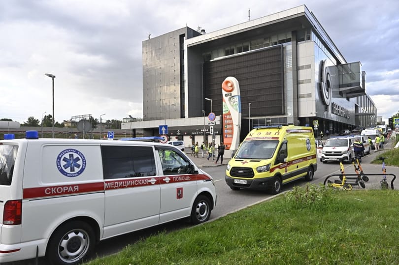 Felrobbant egy vízcső, négy ember meghalt, tízen pedig megsérültek egy moszkvai bevásárlóközpontban