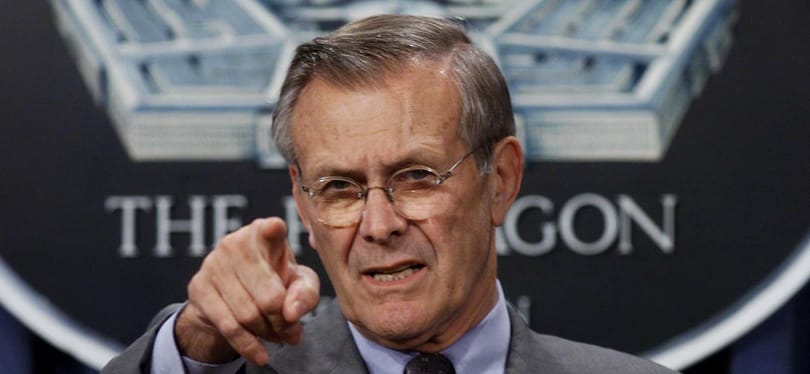 Donald Rumsfeld, a mocskos szabadság harcosa