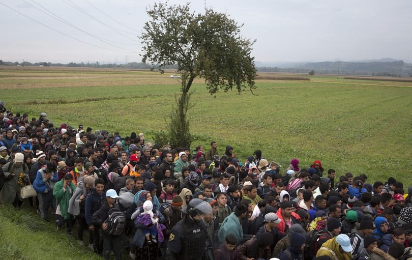 Emblematikus fotó készült 2015 Európájáról