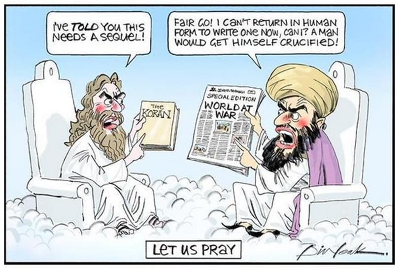 Karikatúra jelent meg Mohamed prófétáról egy ausztrál lapban