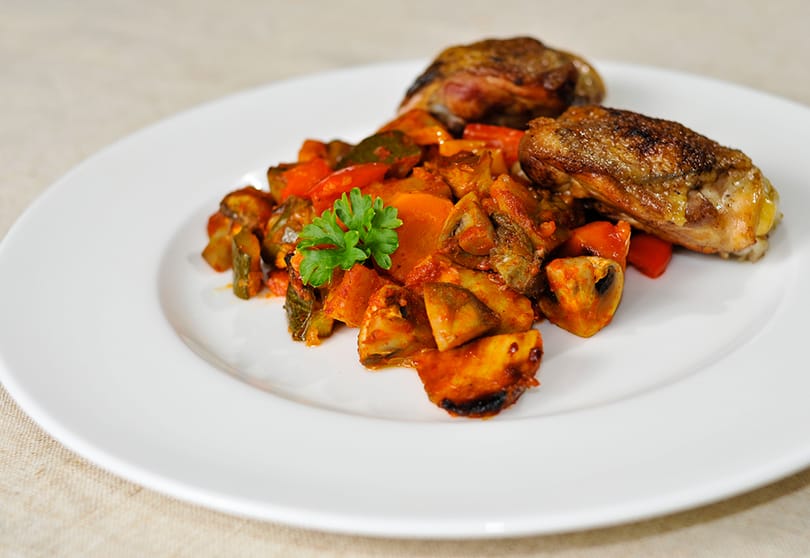 Tökéletes gombával gombolt csirkecomb – recept