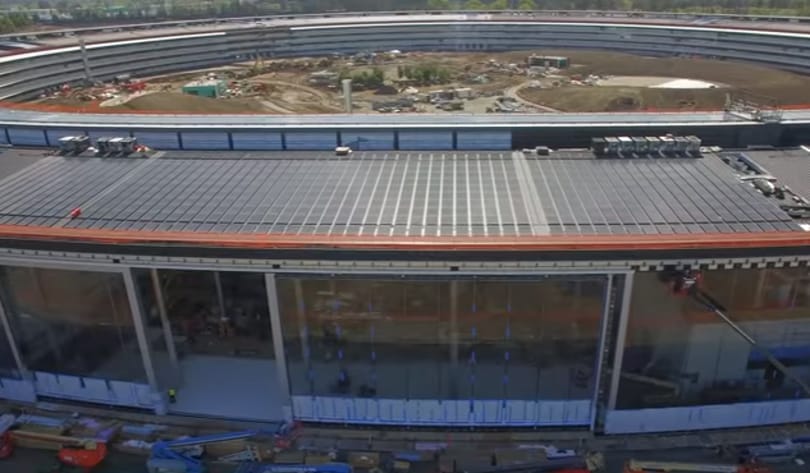 Ezzel a drónvideóval ön is láthatja, mi minden történt egy év alatt az Apple Parkkal