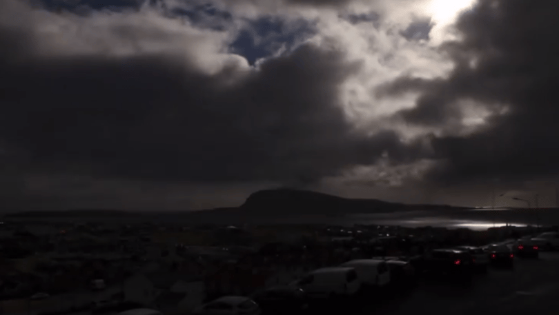 Már timelapse videó is van a napfogyatkozásról