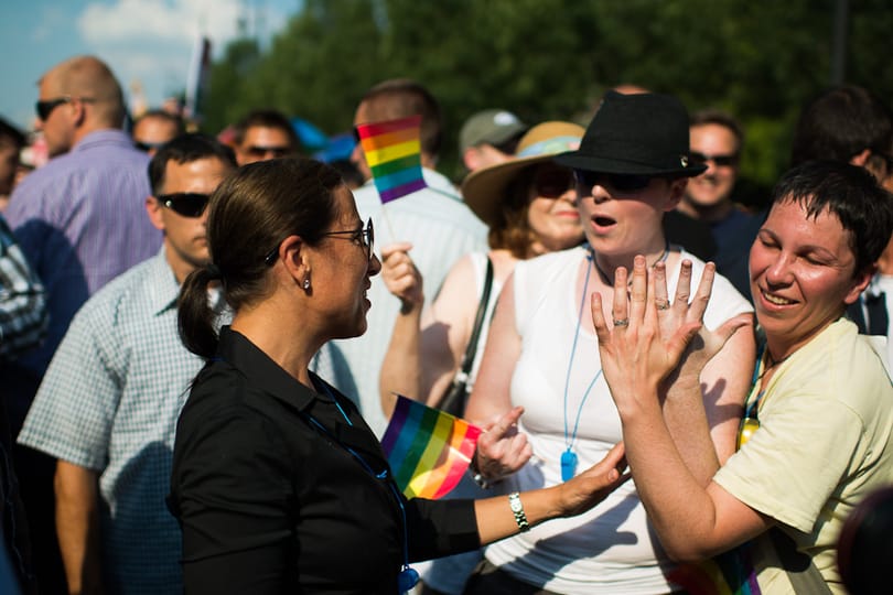 Az amerikai nagykövetségtől többen ott voltak a Pride-on