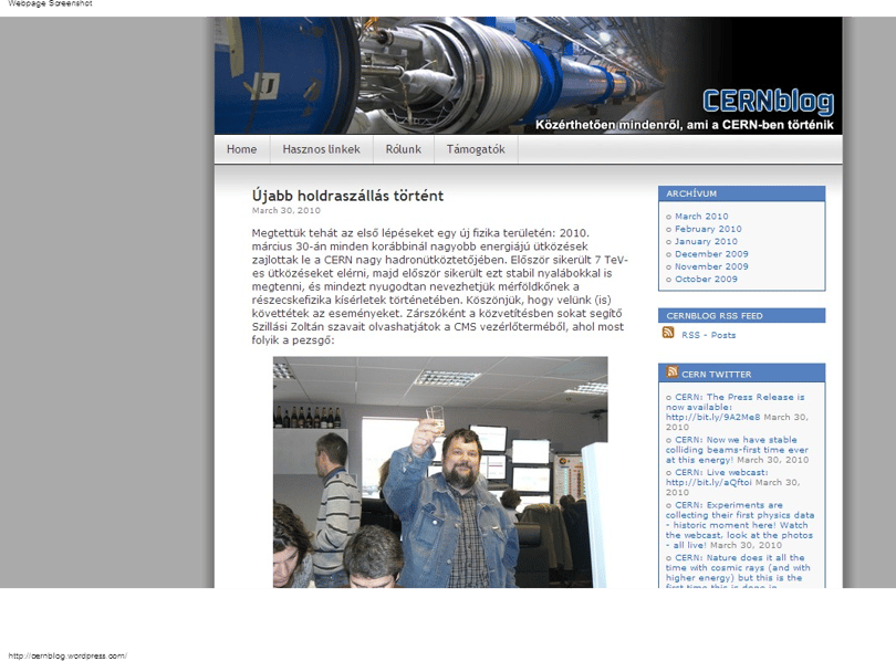 Magyarországon is megtekinthető a CERN vándorkiállítása