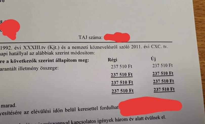 Elkeseredett posztokban mutatják meg a pedagógusok, mennyit keresnek valójában