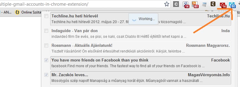 Tartsa szemmel különböző Gmail-fiókjait anélkül, hogy megnyitná őket
