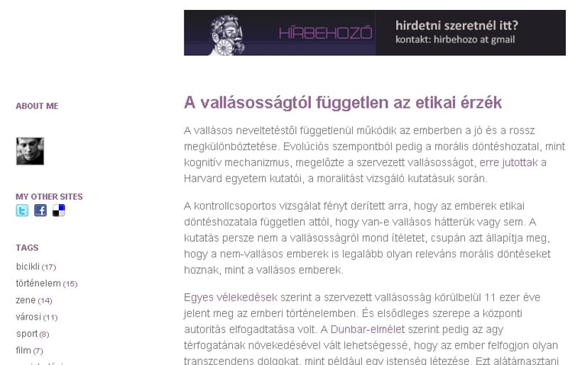 A budapestieknek a szmog kell