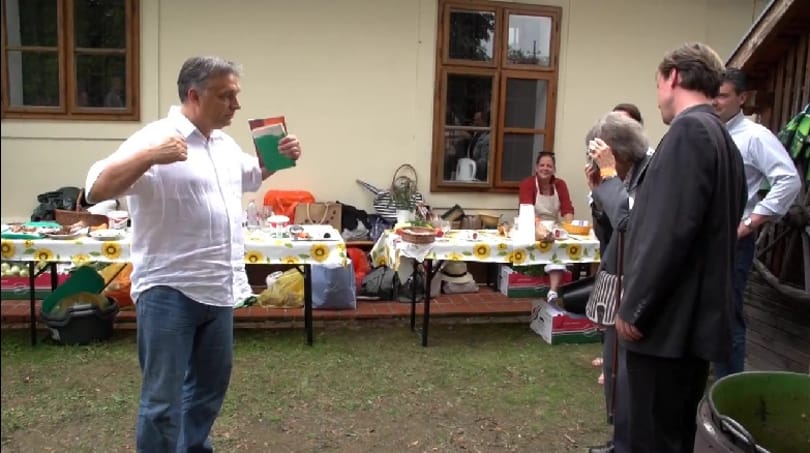 Orbán elmondta Kötcsén, mit hozott nekik az árvíz - videó