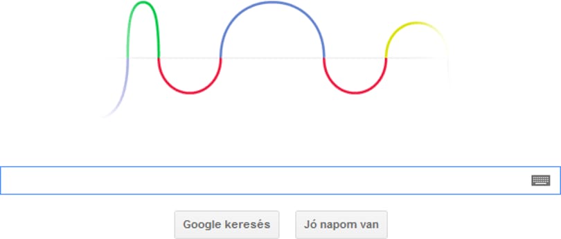 Az elektromágneses hullámzás felfedezőjének állít emléket a mai doodle