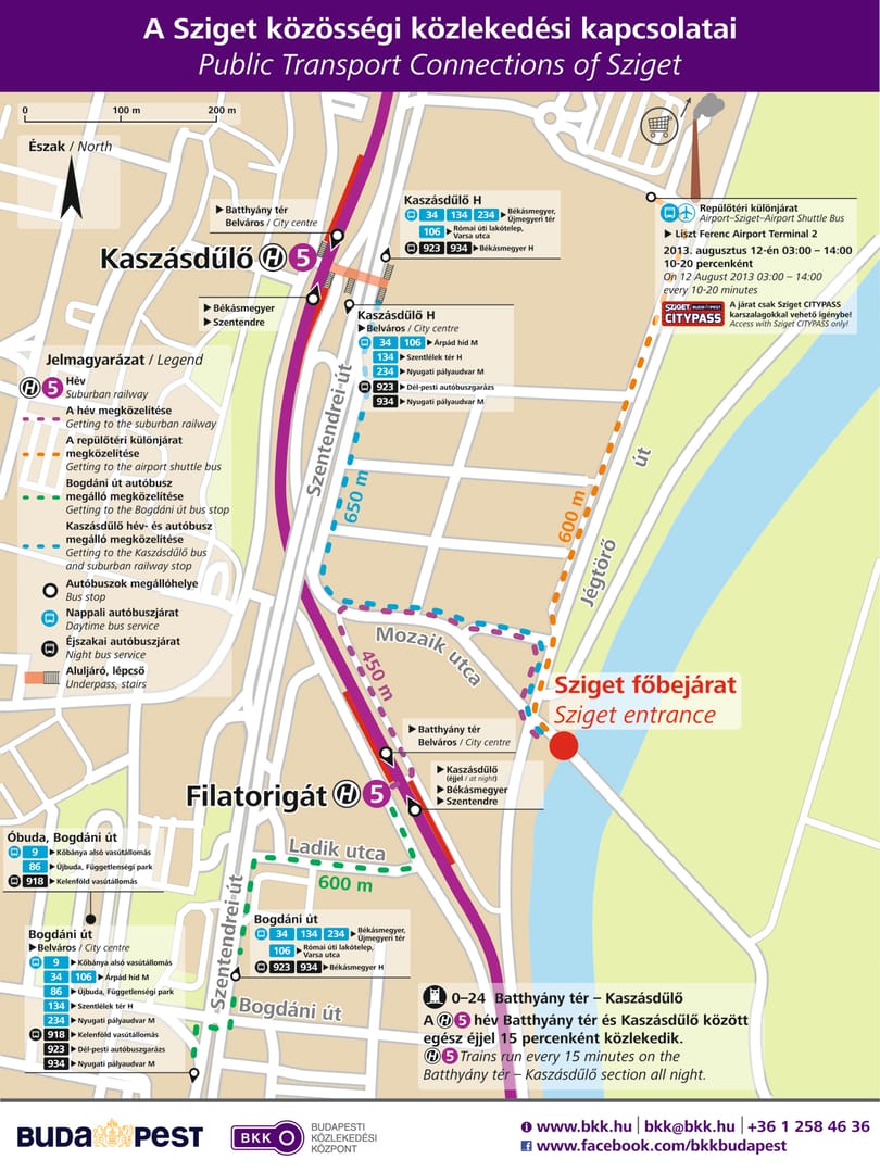 Készül a BKK: hogyan lehet kijutni a Szigetre?