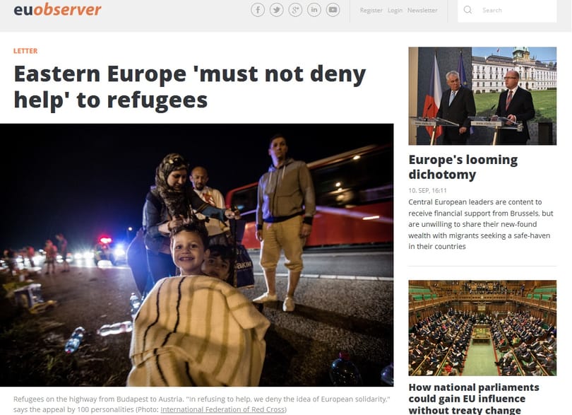 Bajnai, Tarr, Kornai is aláírta: kelet-európai nyílt levél a menekültekről