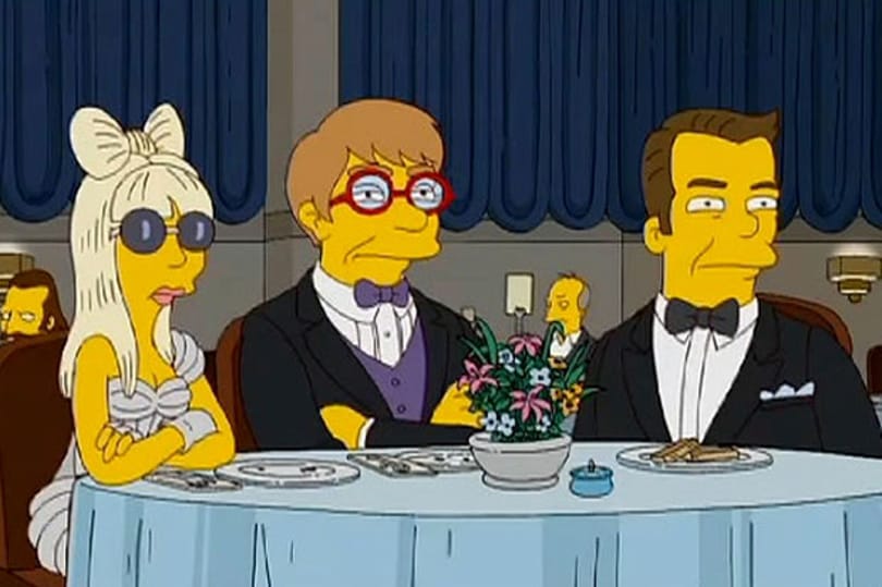 Lady Gaga a Simpson családban is egy divatdiktátor