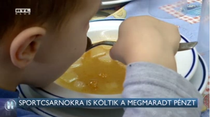Sportcsarnokra is költ a kormány a gyermekétkezetési pénzekből