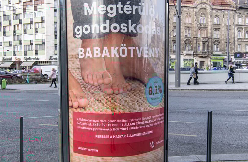 A kormány korlátozza a befektethető Babakötvény összegét, most, hogy magas a kamata