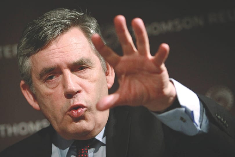 Gordon Brown még mindig esélyesnek tartja magát az IMF élére