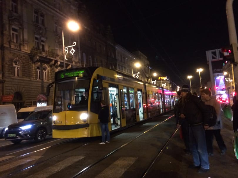 Nem jár a 4-6-os villamos karambol miatt a Móricz felé