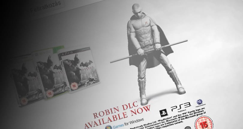 Érkezik Robin a Batman: Arkham City-hez