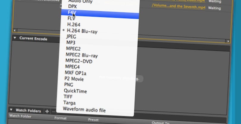 Adobe Media Encoder tipp: milyen formátumot válasszunk?