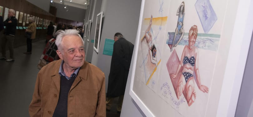 Haladnak a korral: egy kiállítás bizonyítja, az idős művész nem vén művész