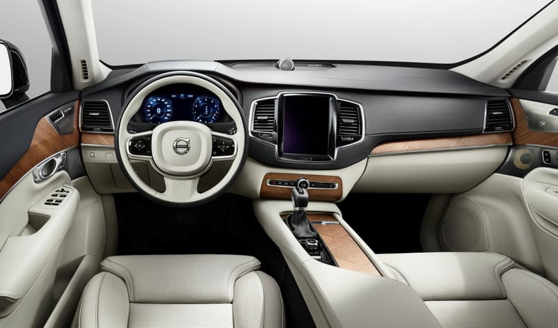 Eltűntek a gombok az új Volvo XC90-ből