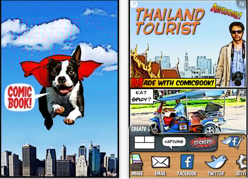 Tucatnyi iPhone-alkalmazás fotókhoz a Facebookra