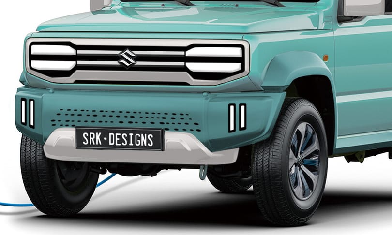 Apró villanyterepjáró: így festhet az elektromos Suzuki Jimny