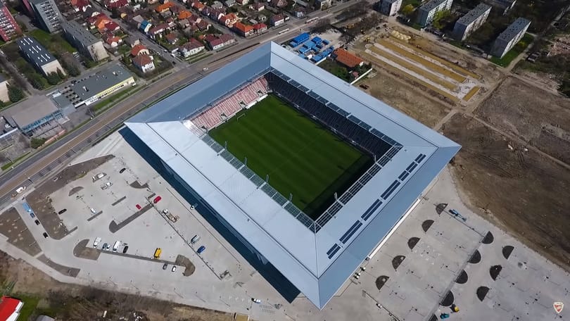 A diósgyőrit választották az év legszebb stadionjának