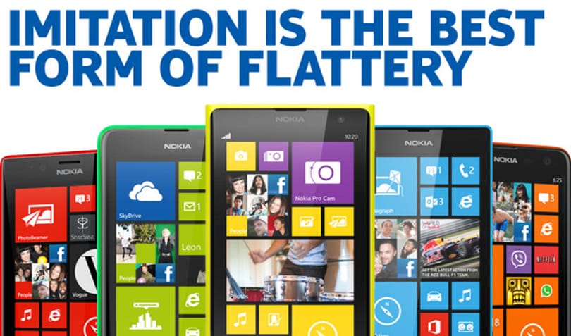 Fotó: beszólt az új iPhone-ra a Nokia