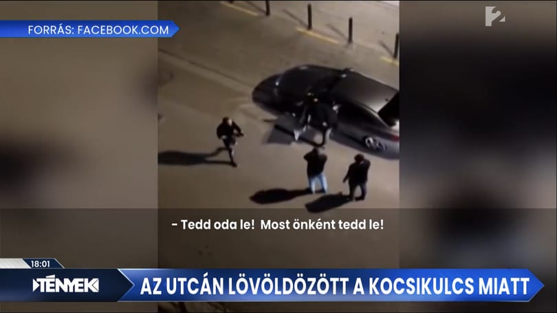A Budapark lakóparkban lövöldöztek egy kocsikulcs miatt, autósüldözéssel kapták el egyiküket