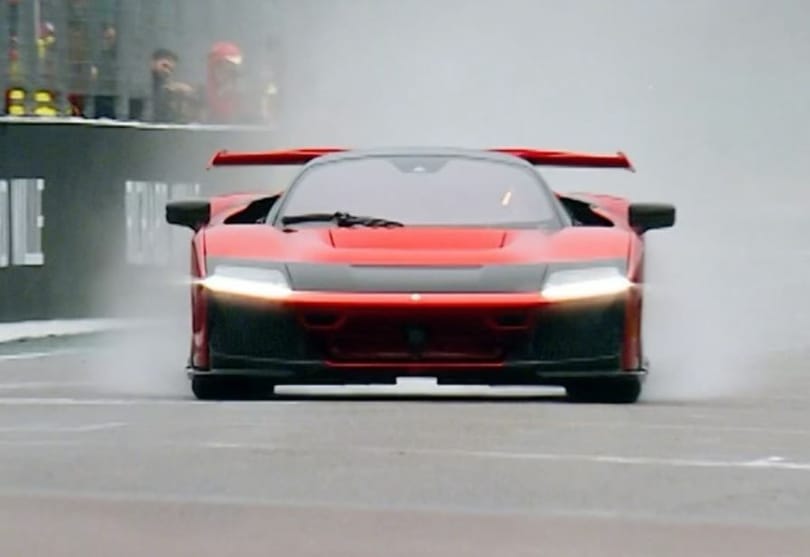 Megmutatta versenypályán is magát a vadonatúj Ferrari F80