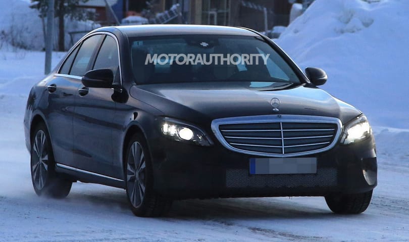 Kémfotókon a 2019-es új Mercedes C-osztály