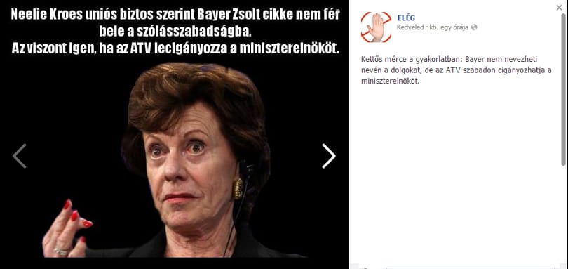Ebből most már tényleg Elég!