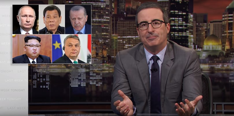Orbán Kim Dzsong Unnal került egy lapra John Oliver műsorában