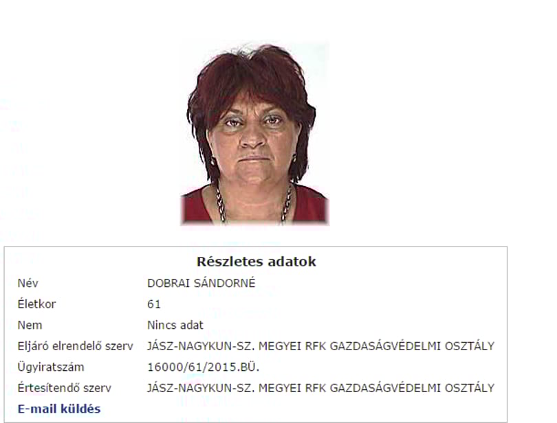 Már körözik a karcagi sikkasztó cég vezetőjét – fotó