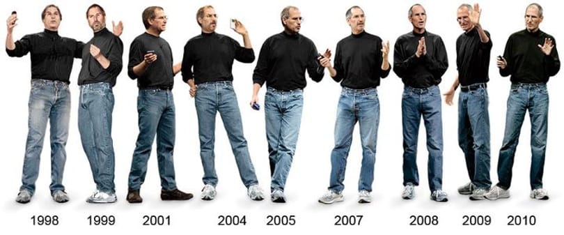 Kiderült a titok Steve Jobs titokzatos fekete garbójáról