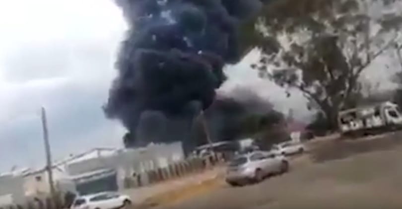 Robbanás tarolt le egy izraeli tűzijátékgyárat - videó