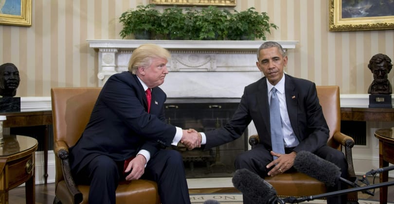 Trump megint sokkolt és nekiment Obamának