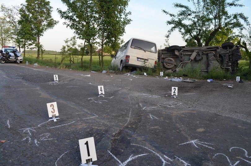 Baleset miatt lezárták a 68-as főutat Nagyatád és Lábod között