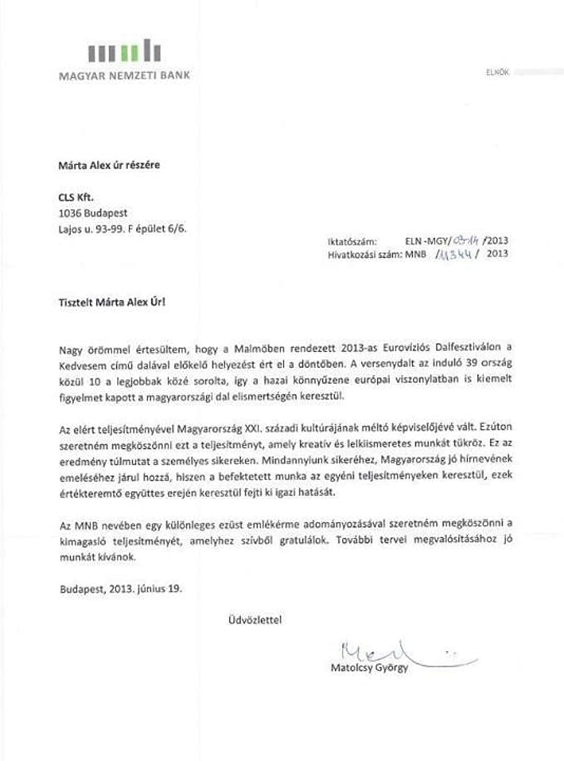 Kiakadt ByeAlex a kitüntetése miatt fanyalgókra
