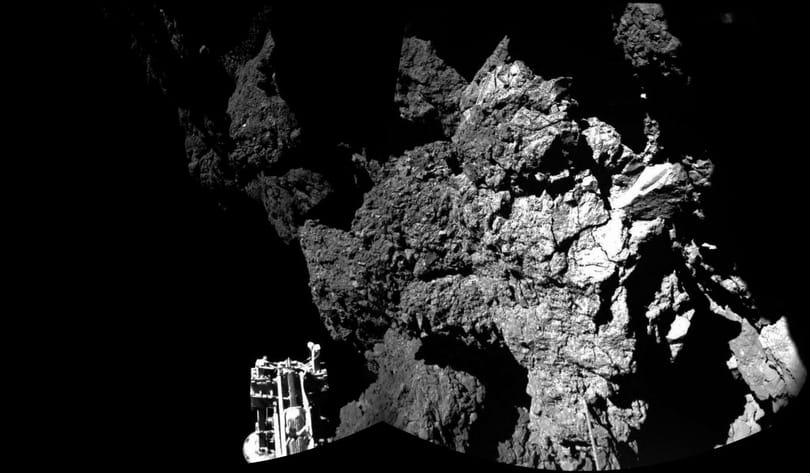 Hatalmas felfedezést tett a Philae az üstökösön