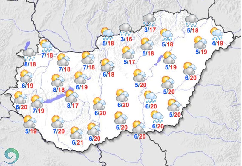 Ködös reggelek és napsütéses délutánok várnak ránk jövő héten, de hétvégén esőre kell számítani